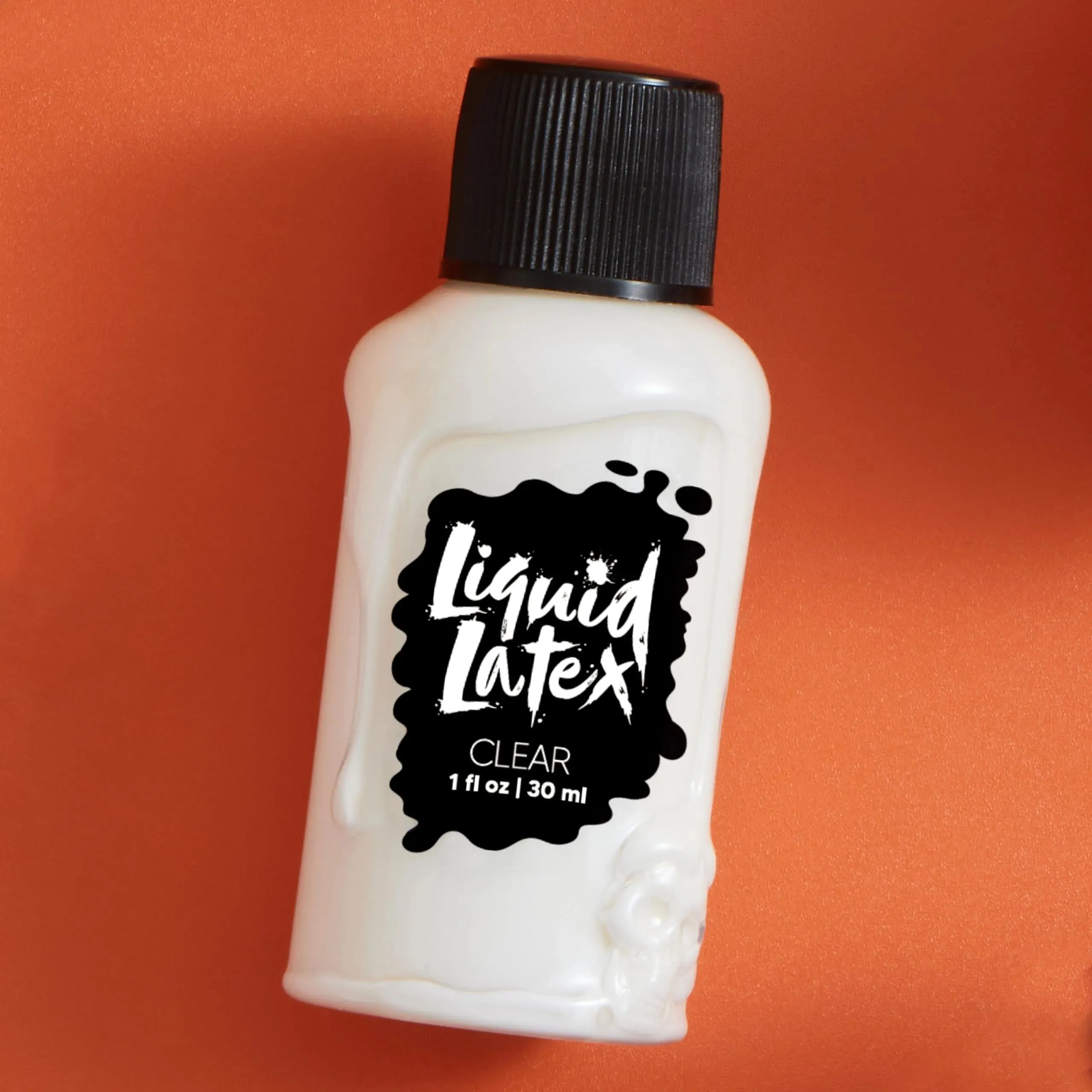 1 Oz Halloween White Makeup Liquid Latex for Adult and Kids-White