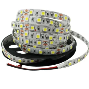 12v 10mm 5050 60 LED Nova 20 Strip Light IP20 5m Roll Red Bing Light