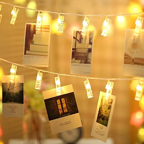 40 LED Photo Clips