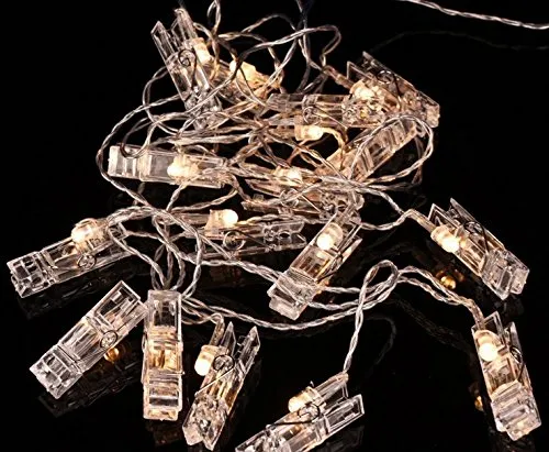 40 LED Photo Clips