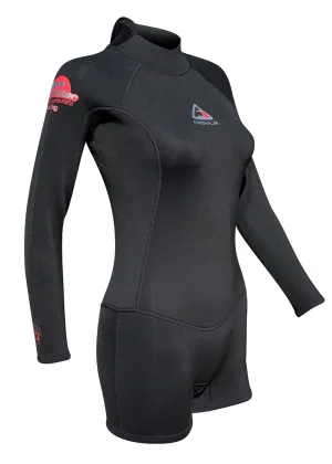 Adrenalin Womens Wahine 2mm Long Sleeve Boy Leg Spring Suit Wetsuit