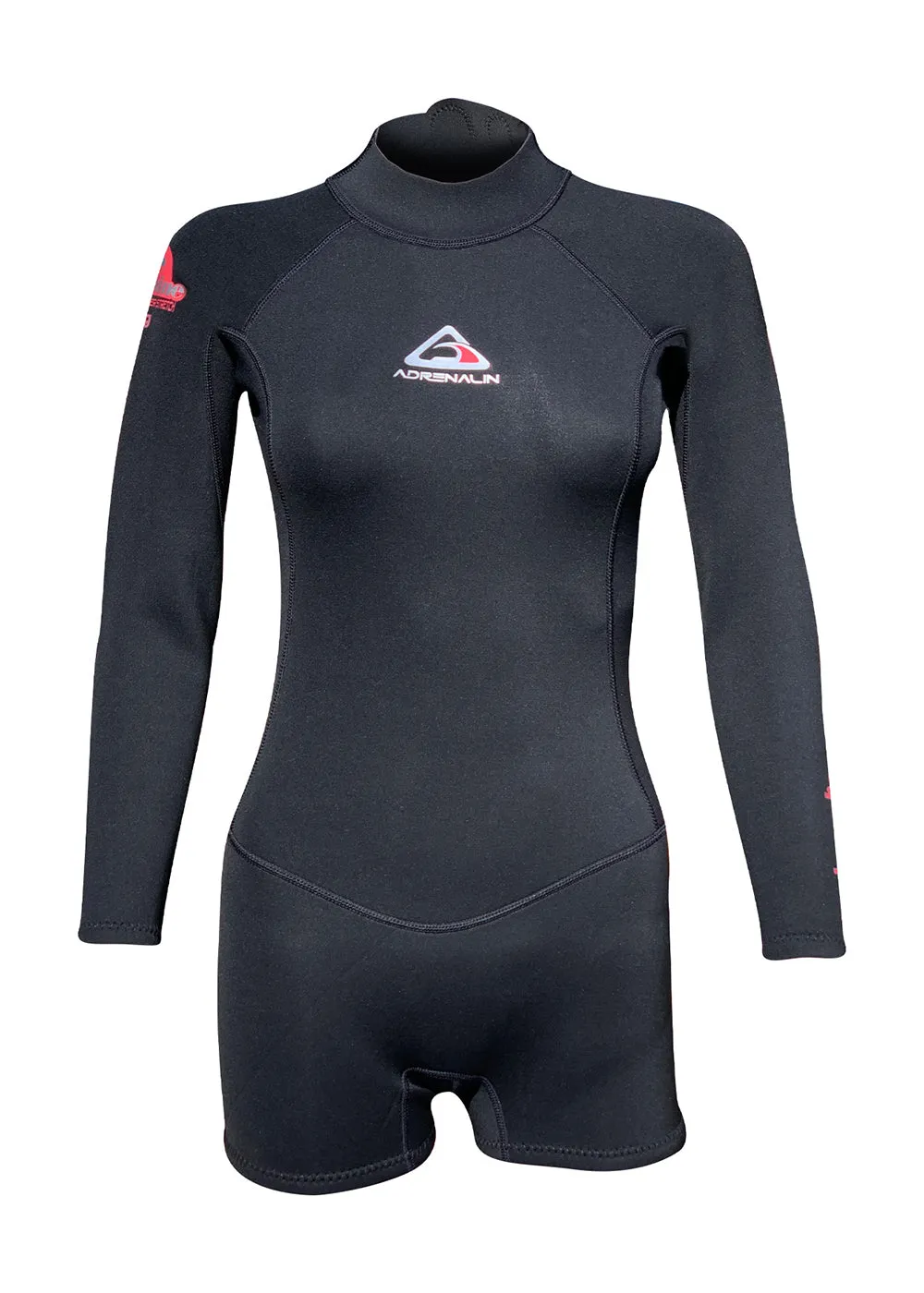 Adrenalin Womens Wahine 2mm Long Sleeve Boy Leg Spring Suit Wetsuit