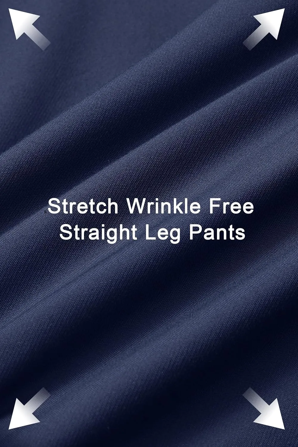 Arach&Cloz 2025 Women's Stretch Wrinkle Free Wide Leg Trousers Casual High Elastic Waisted Loose Palazzo Pants with Pockets