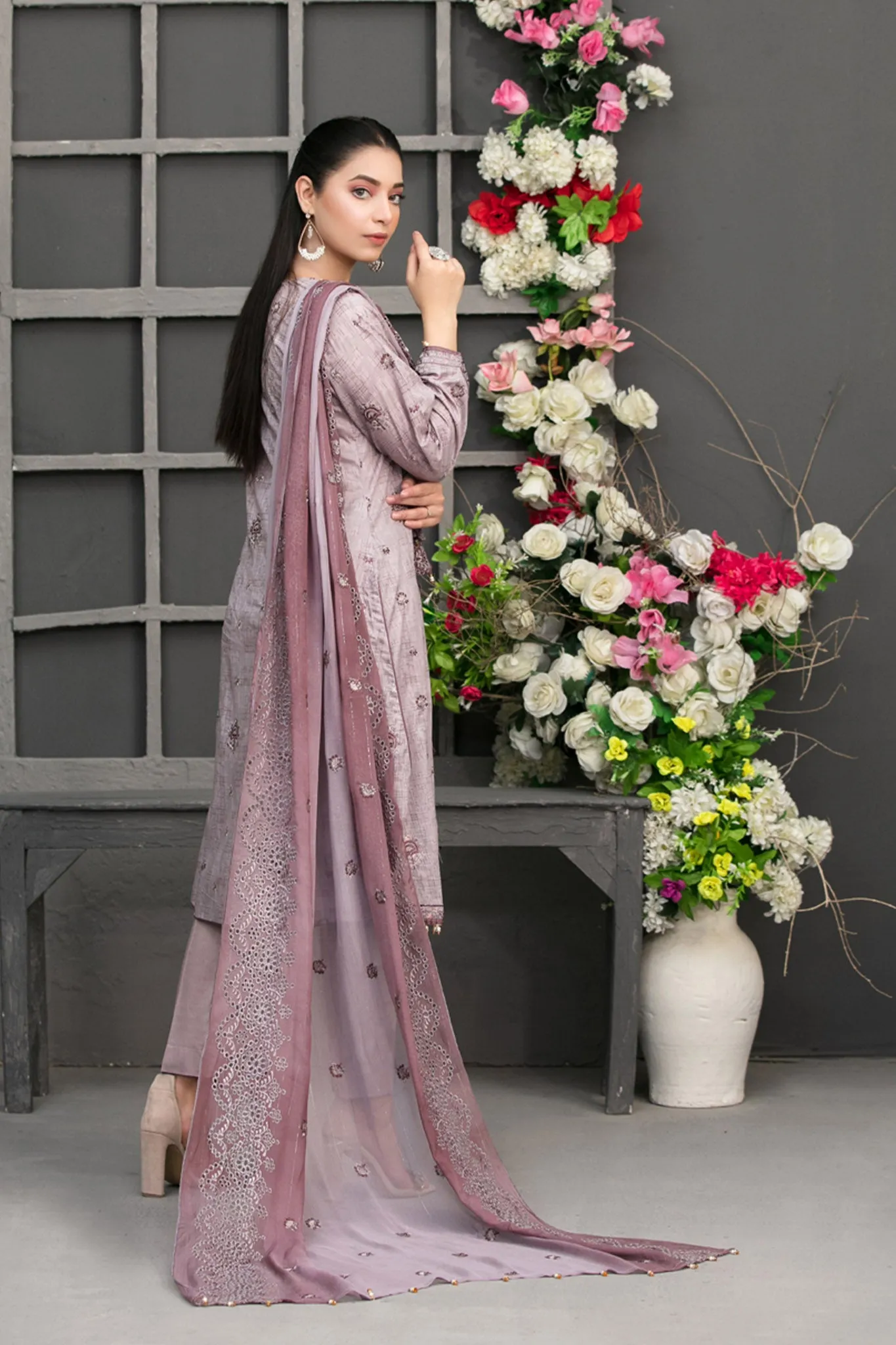 Ayzel by Tawakkal Unstitched 3 Piece Paste Printed Lawn Collection'2022-AP-6688