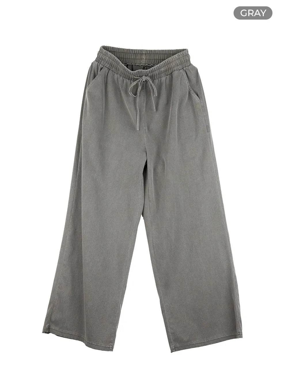Banded Bliss Wide Leg Pants OL424