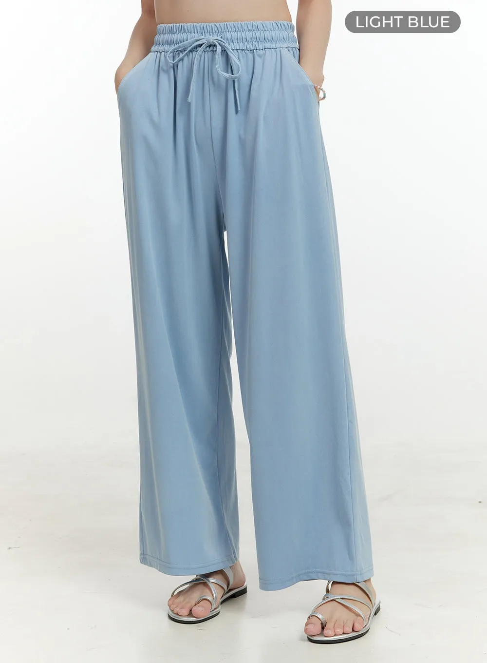 Banded Bliss Wide Leg Pants OL424
