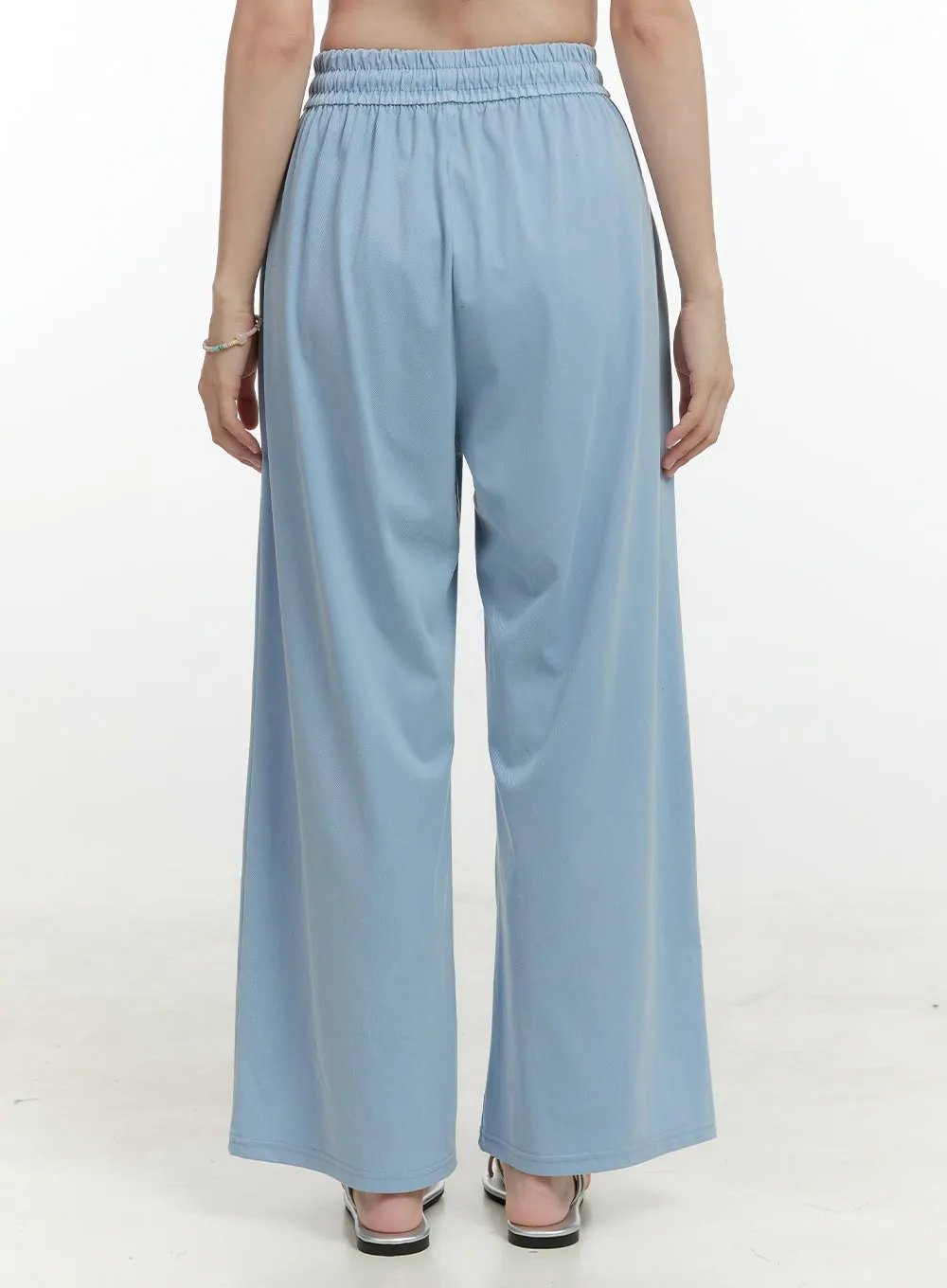 Banded Bliss Wide Leg Pants OL424