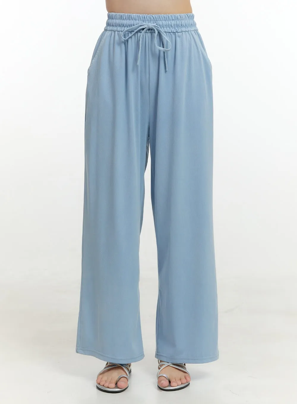 Banded Bliss Wide Leg Pants OL424