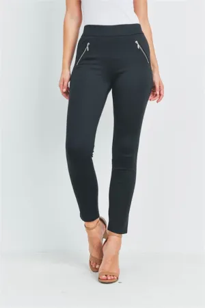 Black Slim Fit Skinny Pants