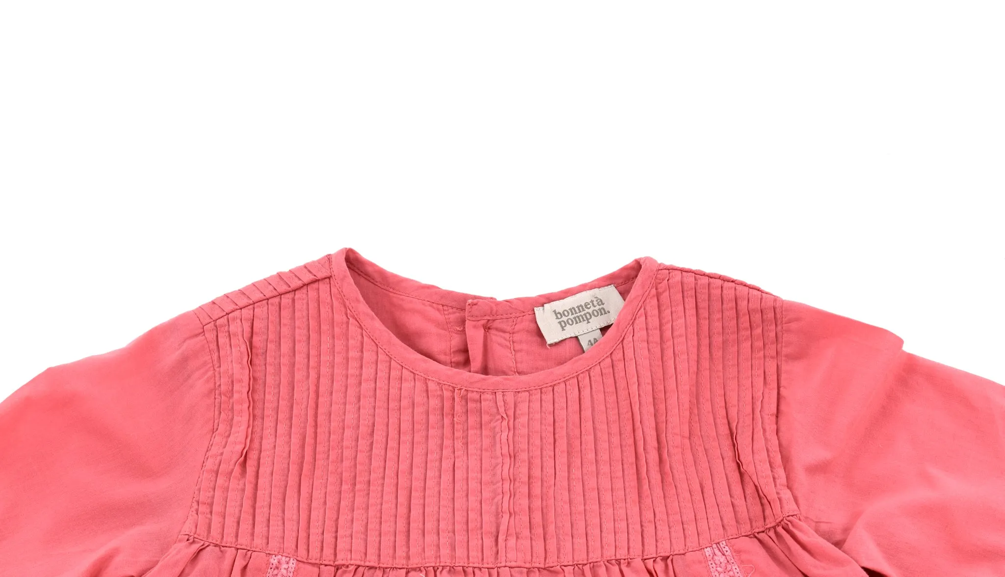 Bonnet a Pompon, Girls Dress, 4 years