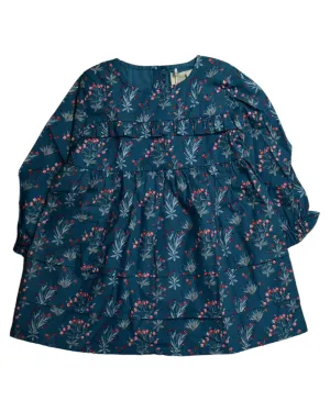 Bonnet à Pompon Long Sleeve Dress 18M