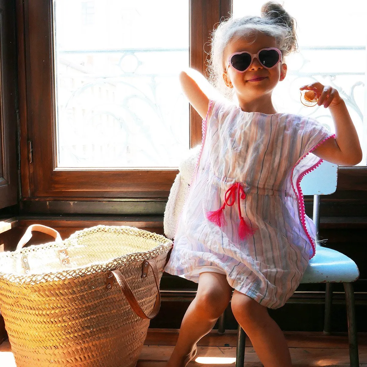 CAPRI Dress - Girl 3/8Y - PDF Sewing Pattern