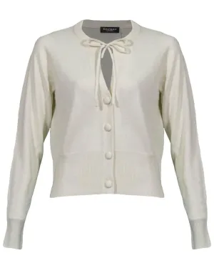 Cashmere Neck Tie Cardigan