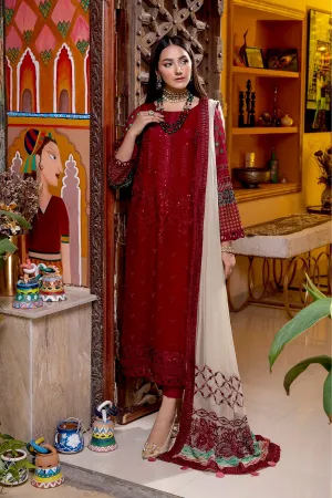 Charizma Celine Embroidered Chiffon Collection – CCE-01