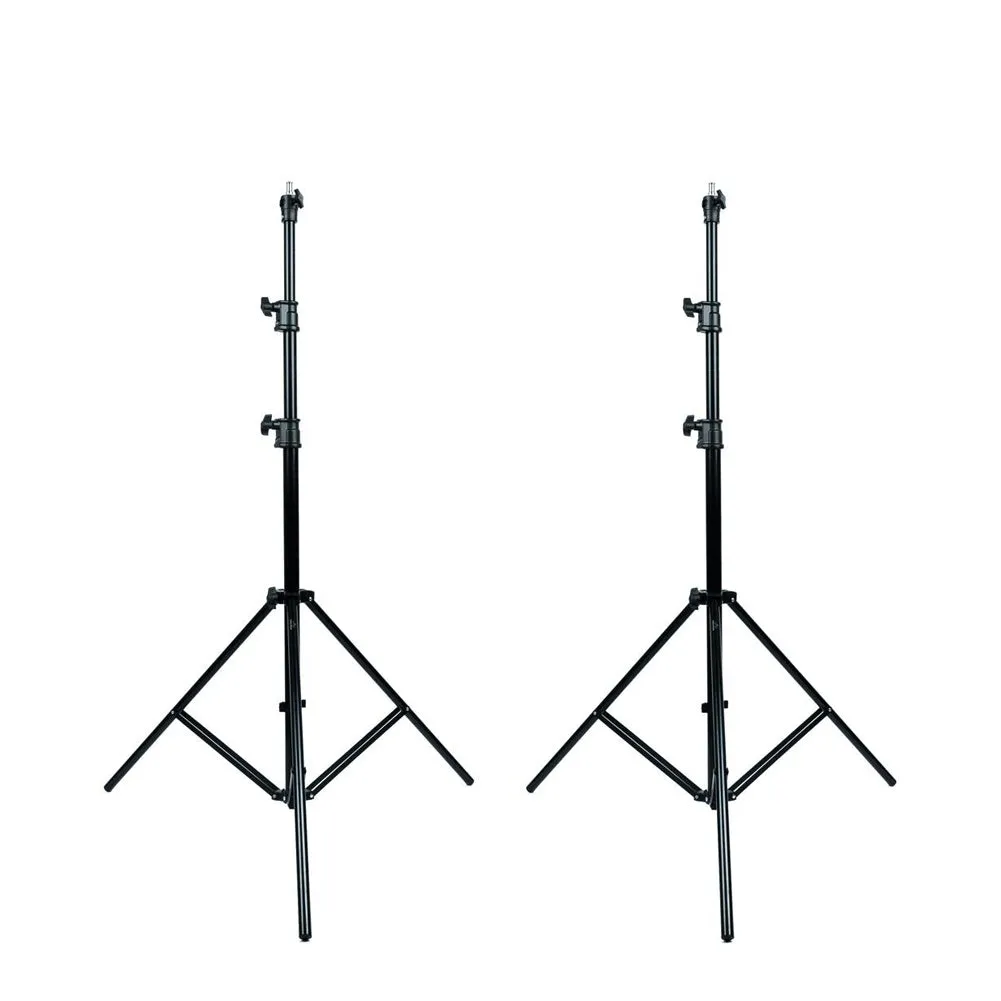 Cinematic Film RGB LED Video Lighting Kit with Dual Godox LD150RS & Stands - Bundle