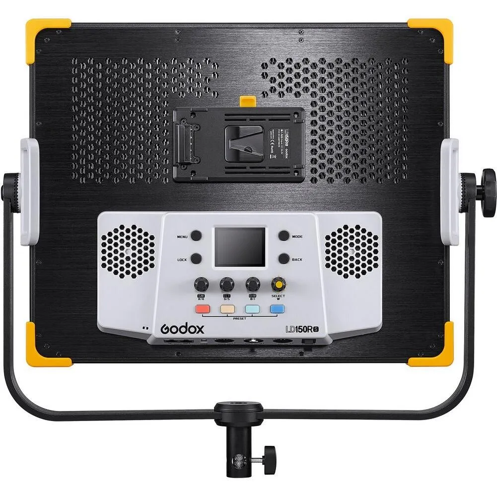 Cinematic Film RGB LED Video Lighting Kit with Dual Godox LD150RS & Stands - Bundle