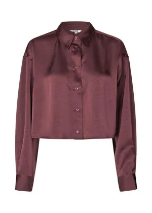 EMELE-M SHIRT | BURGUNDY