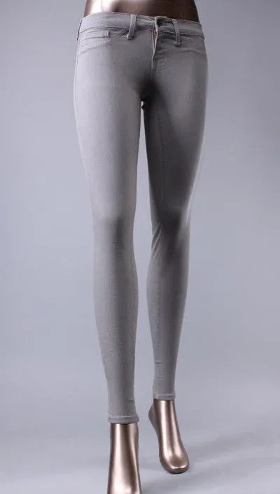 Flying Monkey Skinny Jeans in Grey
