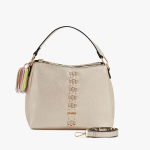 Grand sac hobo dore Lagarino