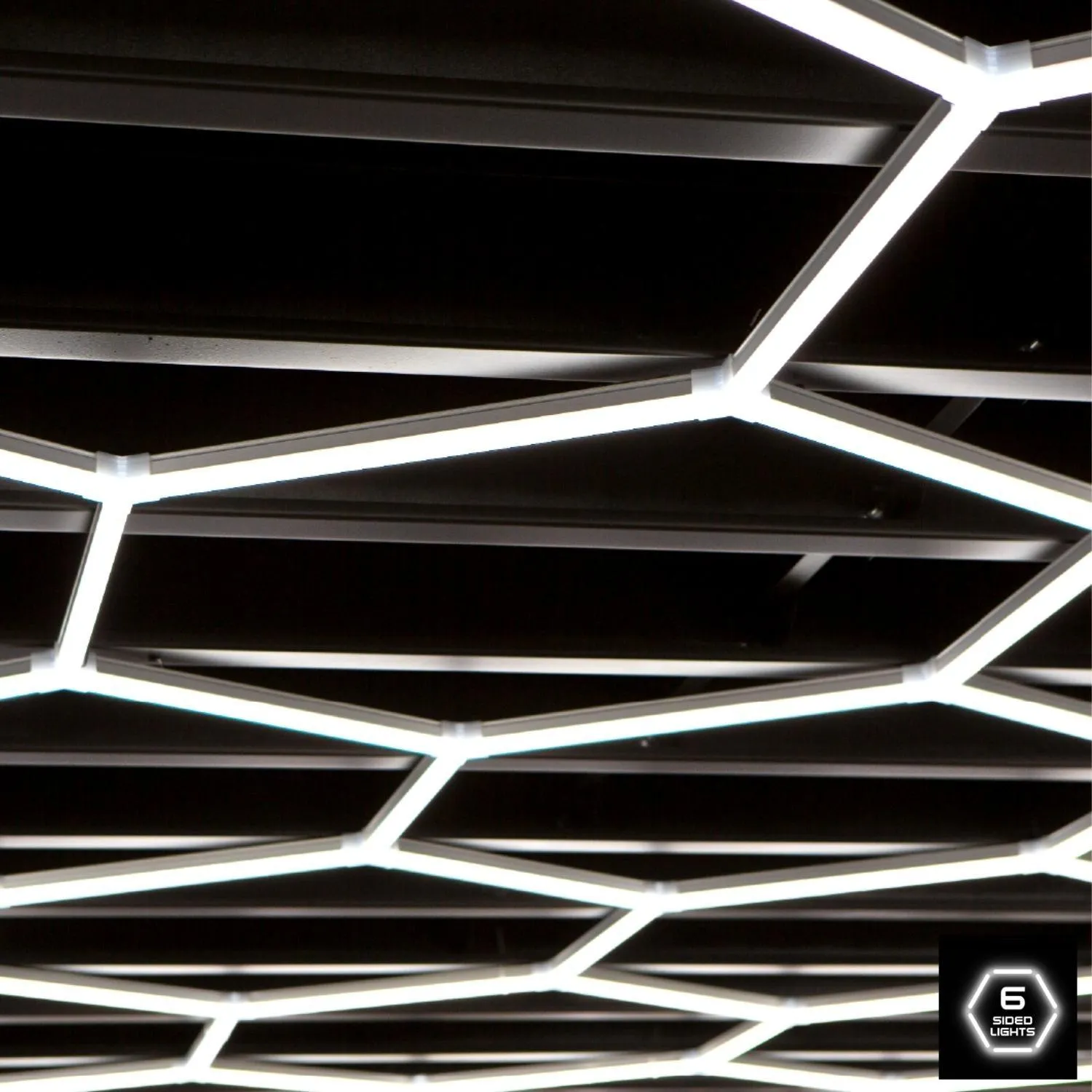 Hexagrid LED Hexagon Ultrabright 6500k LED Hex Lights - Single Hex Grid System