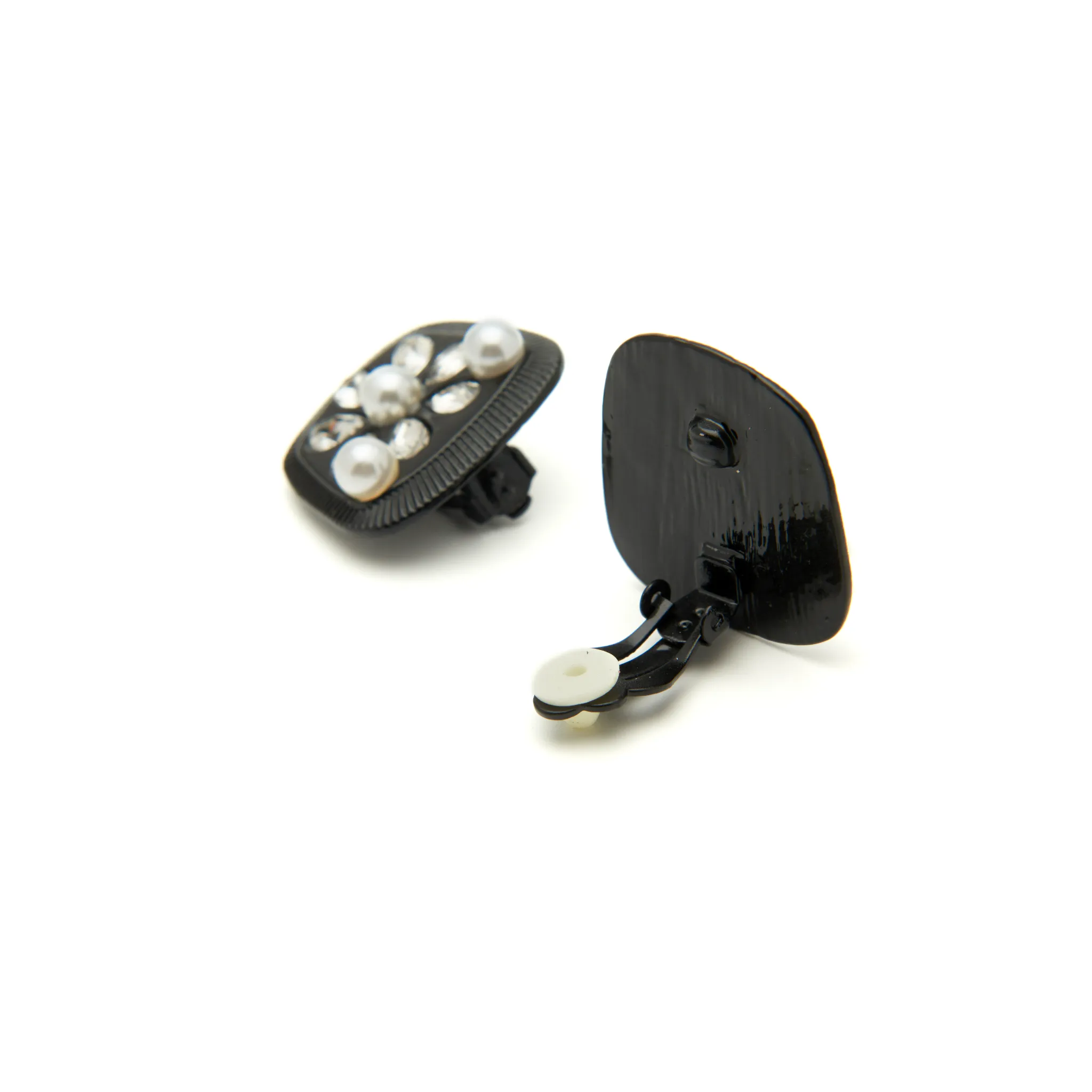 Holly Gift Boxed Oversized Black Earrings Inspired By BAT