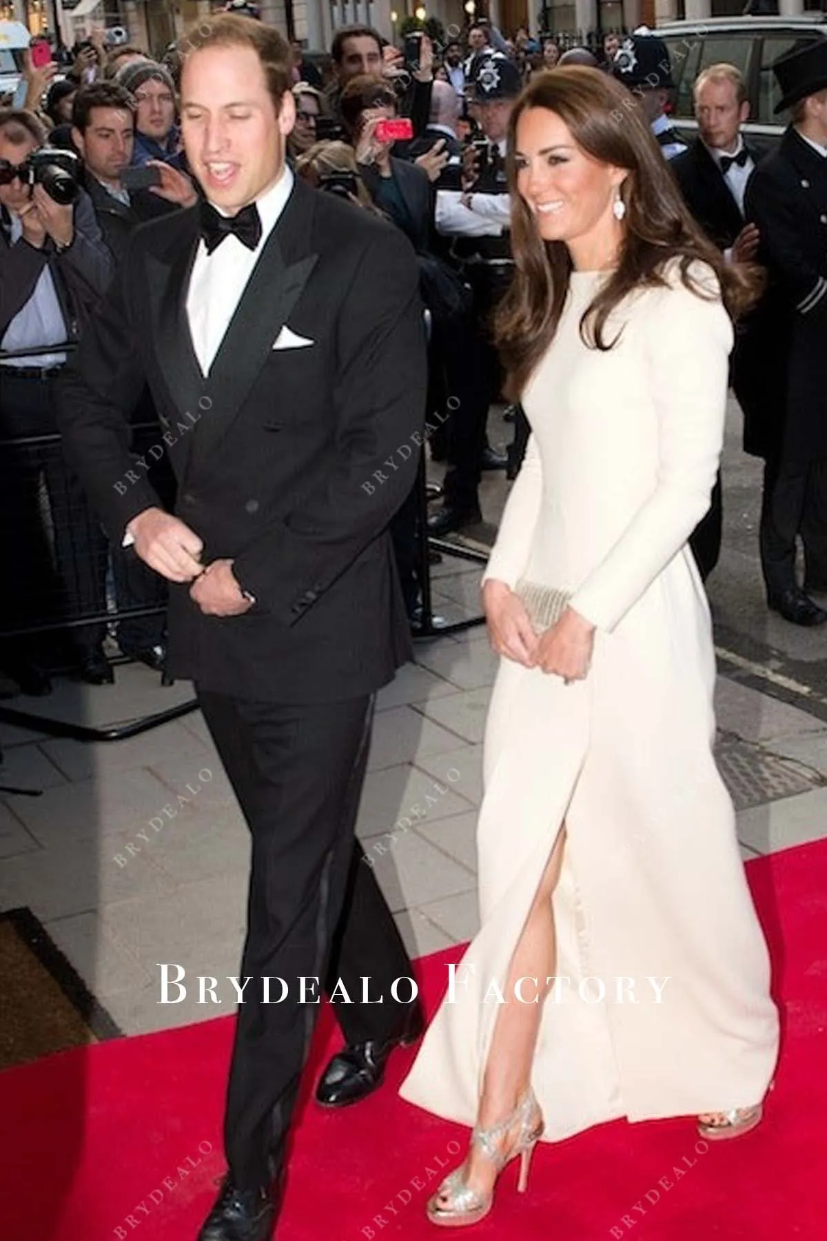 Kate Middleton White Dress Mandela Long Walk To Freedom Premiere