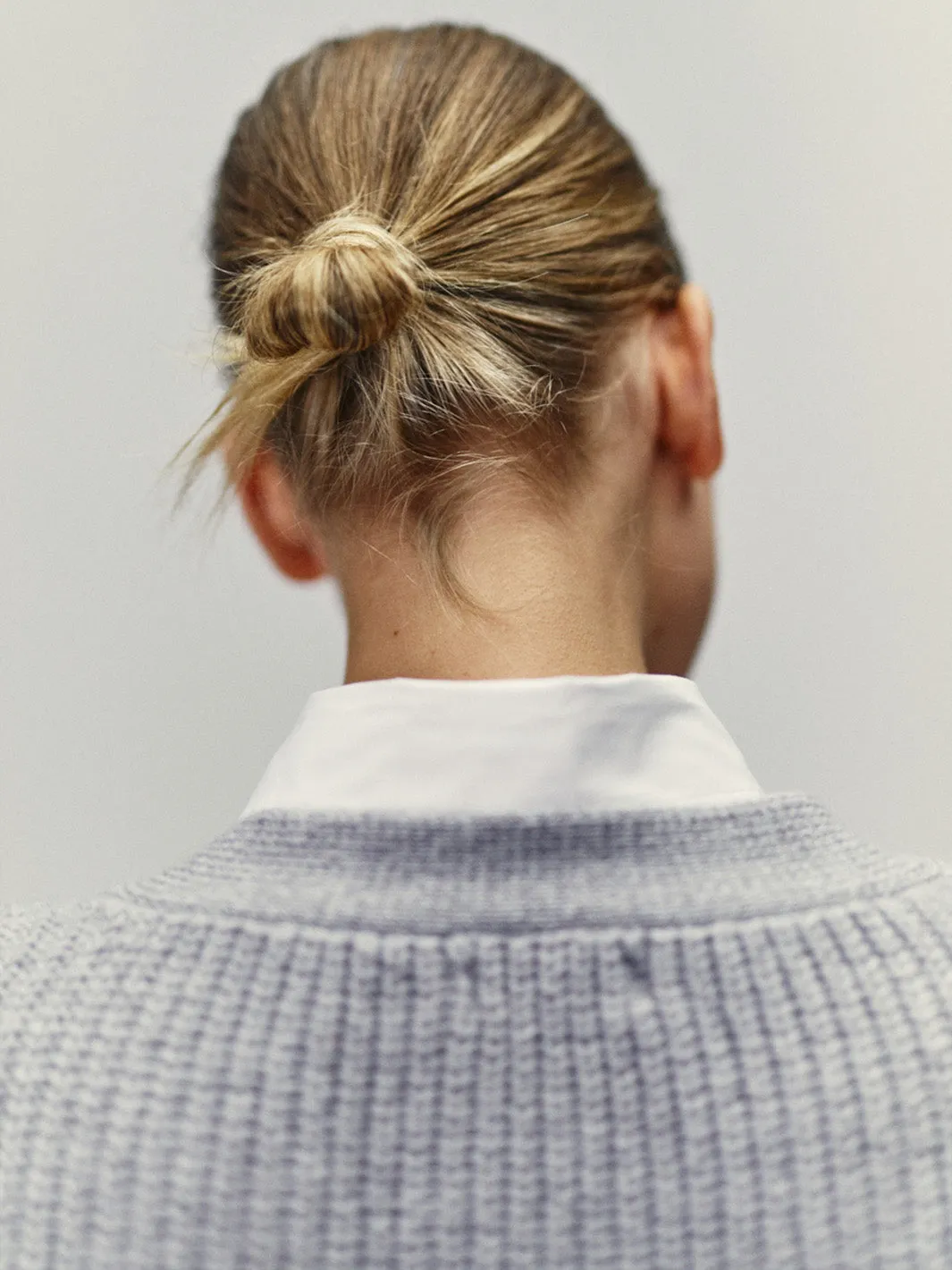 Knitted Cardigan In Merino Wool