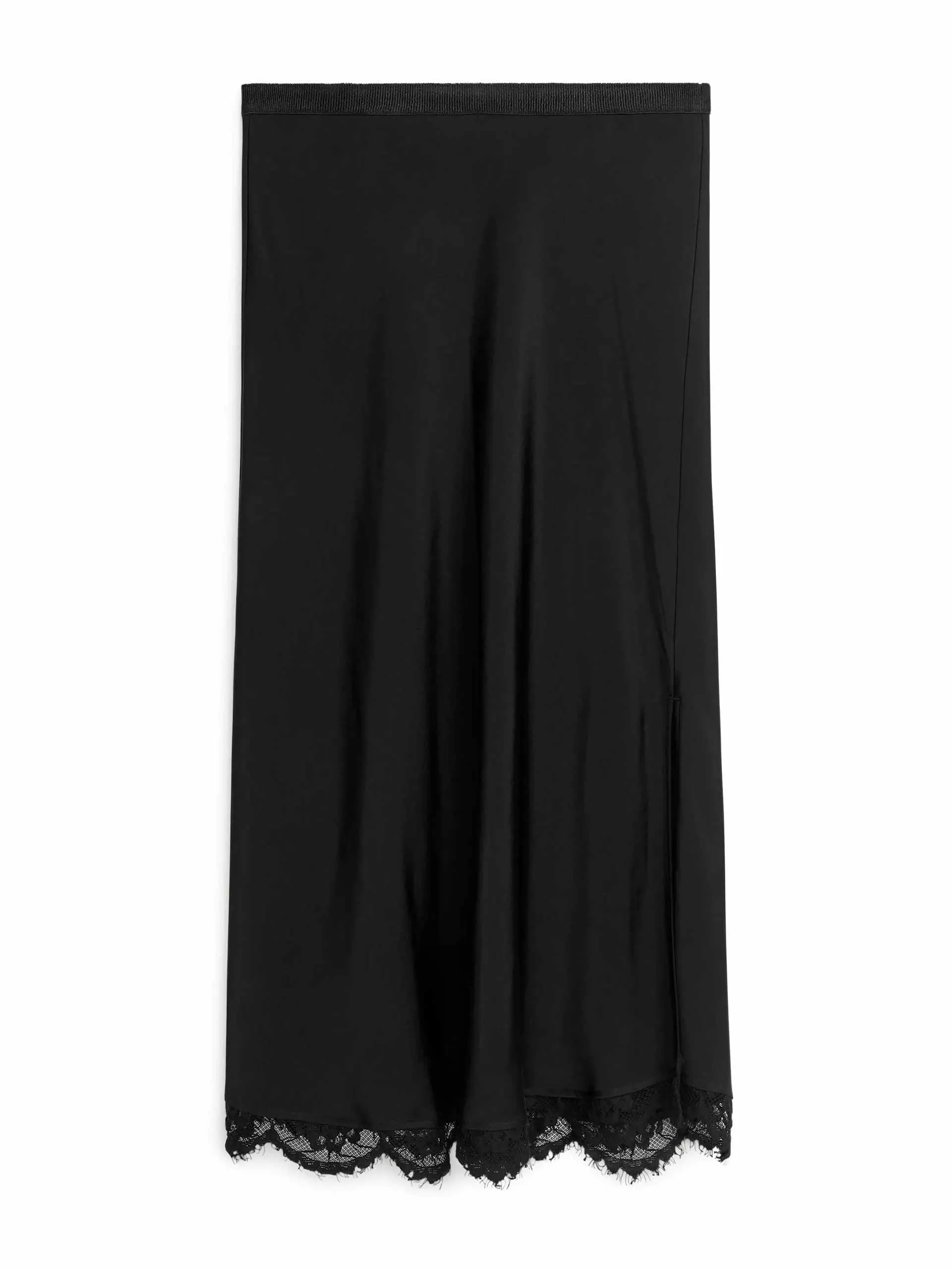 Lace detail skirt