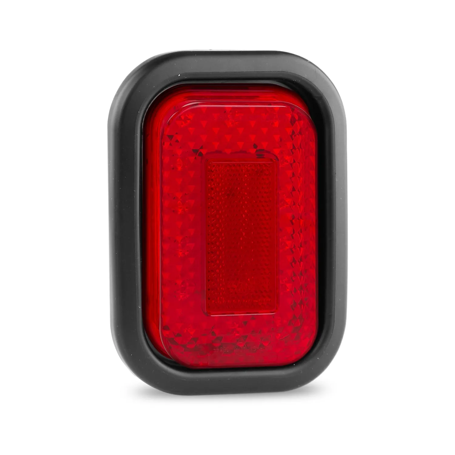 LED Autolamps 130RMG Rectangle Stop/Tail/Reflector Lamp with Grommet & 3 Pin Plug