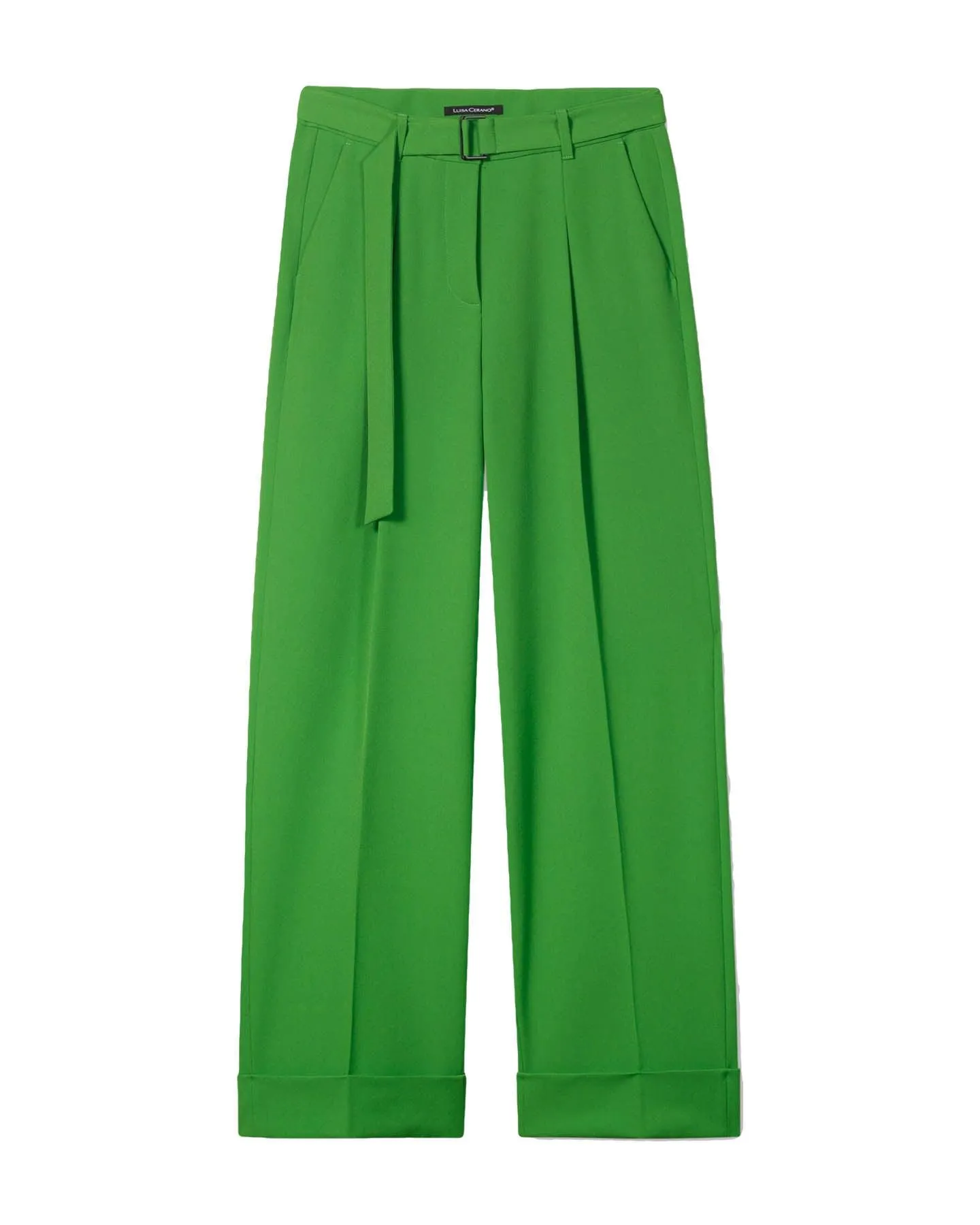 Luisa Cerano Pleated Wide Leg Pants