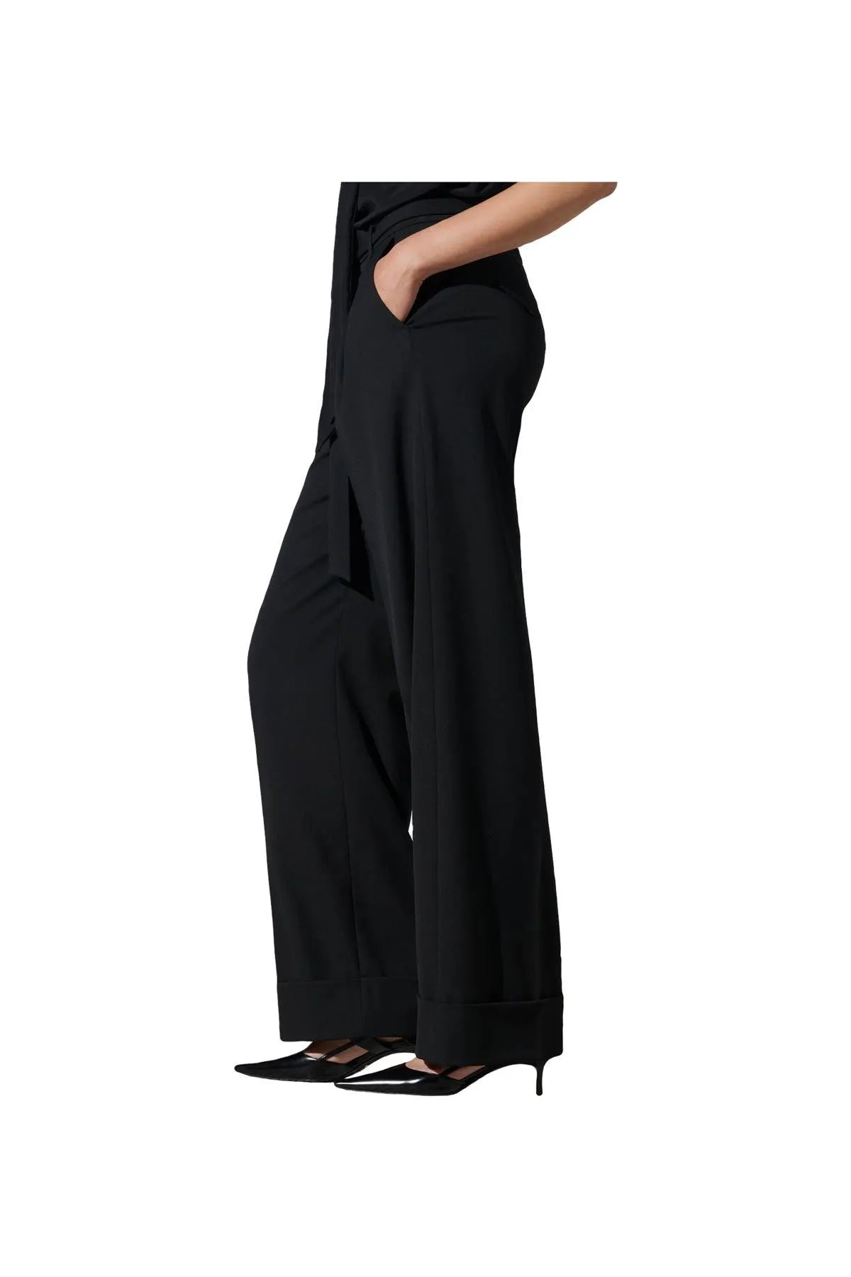 Luisa Cerano Pleated Wide Leg Pants
