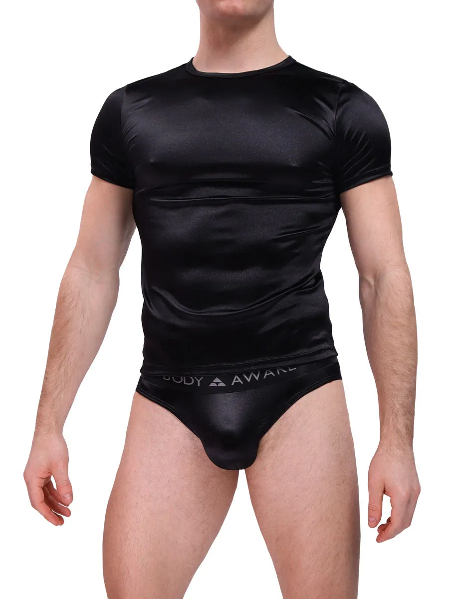Luxe Satin T-Shirt