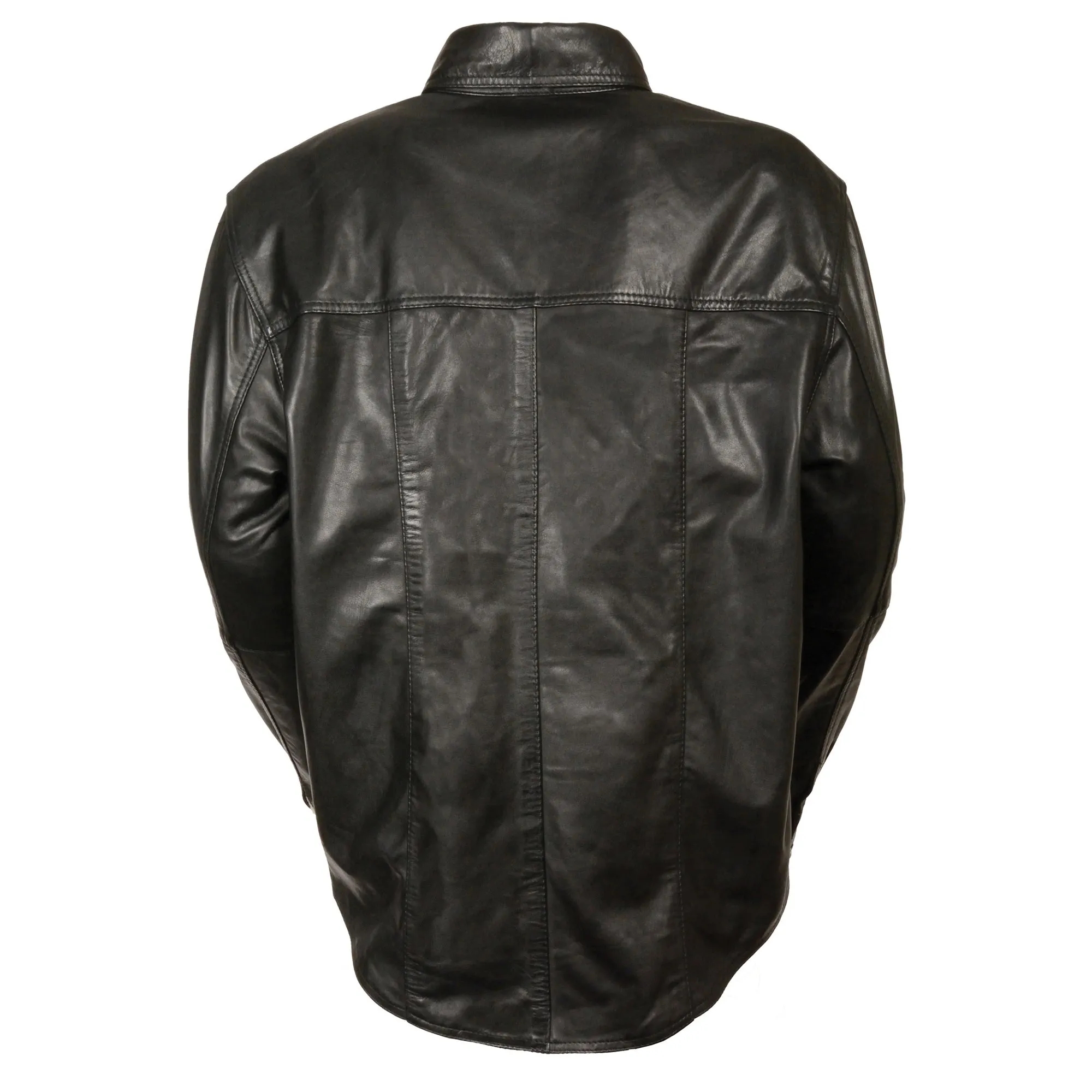 Men's Lightweight Leather Shirt