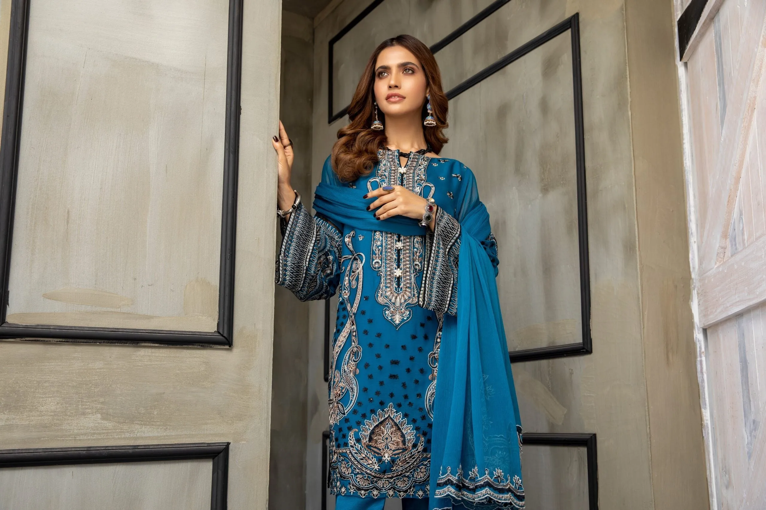 Meraki Embroidered Chiffon Collection Vol-3 – MCE3-2