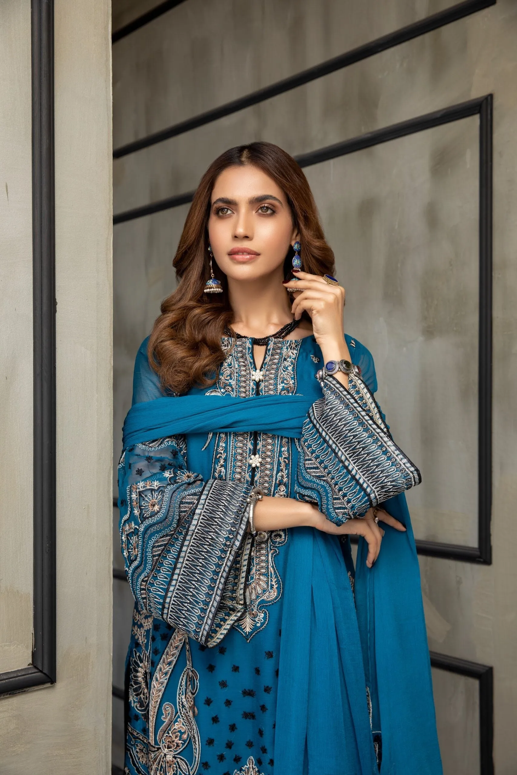 Meraki Embroidered Chiffon Collection Vol-3 – MCE3-2