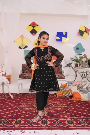 Meray Aangan Main Eid Ki Tayyari by Amna Khadija Kids Eid Collection'2023-MAE-01