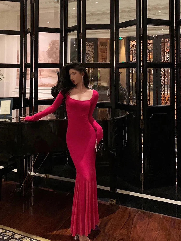 mermaid dress new sexy long party dress     S5617