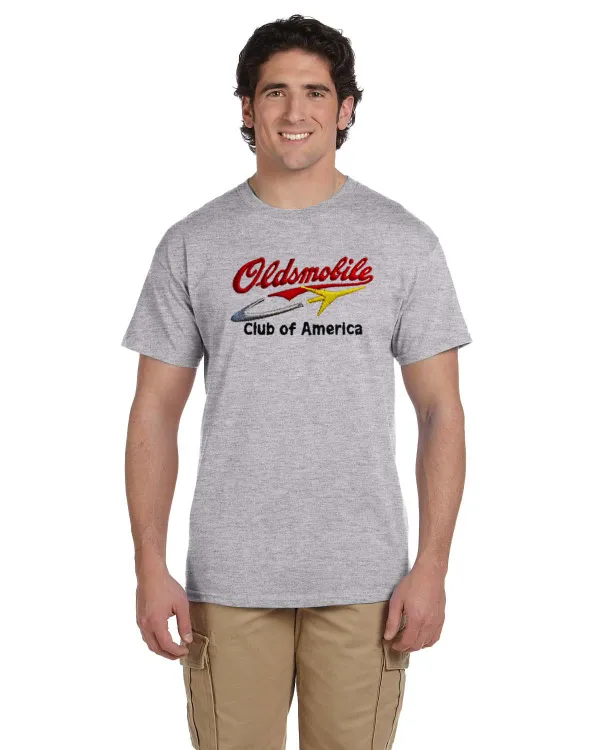 OCA Oldsmobile NEW design Script & Rocket T-shirt