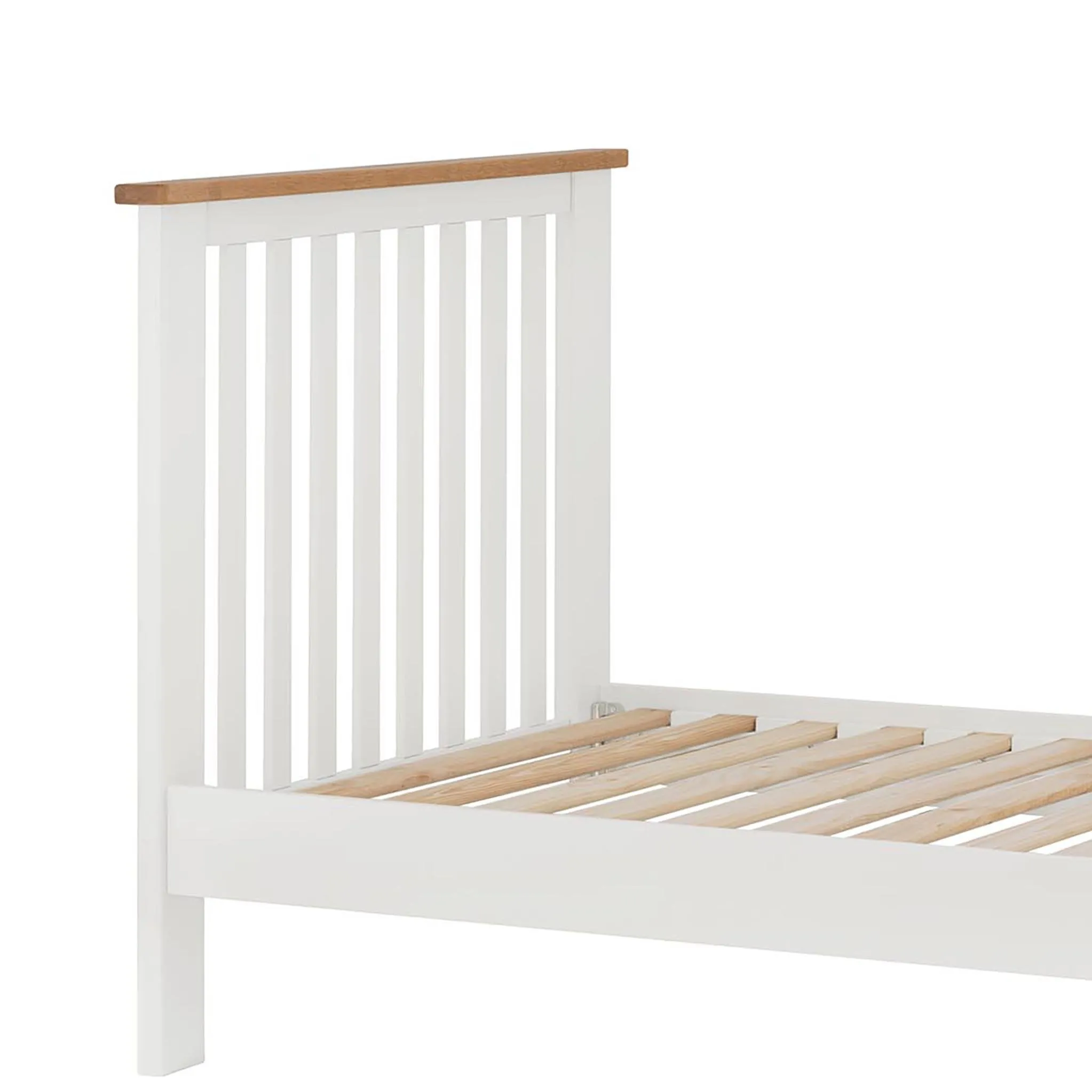 Padstow White 3' Bed