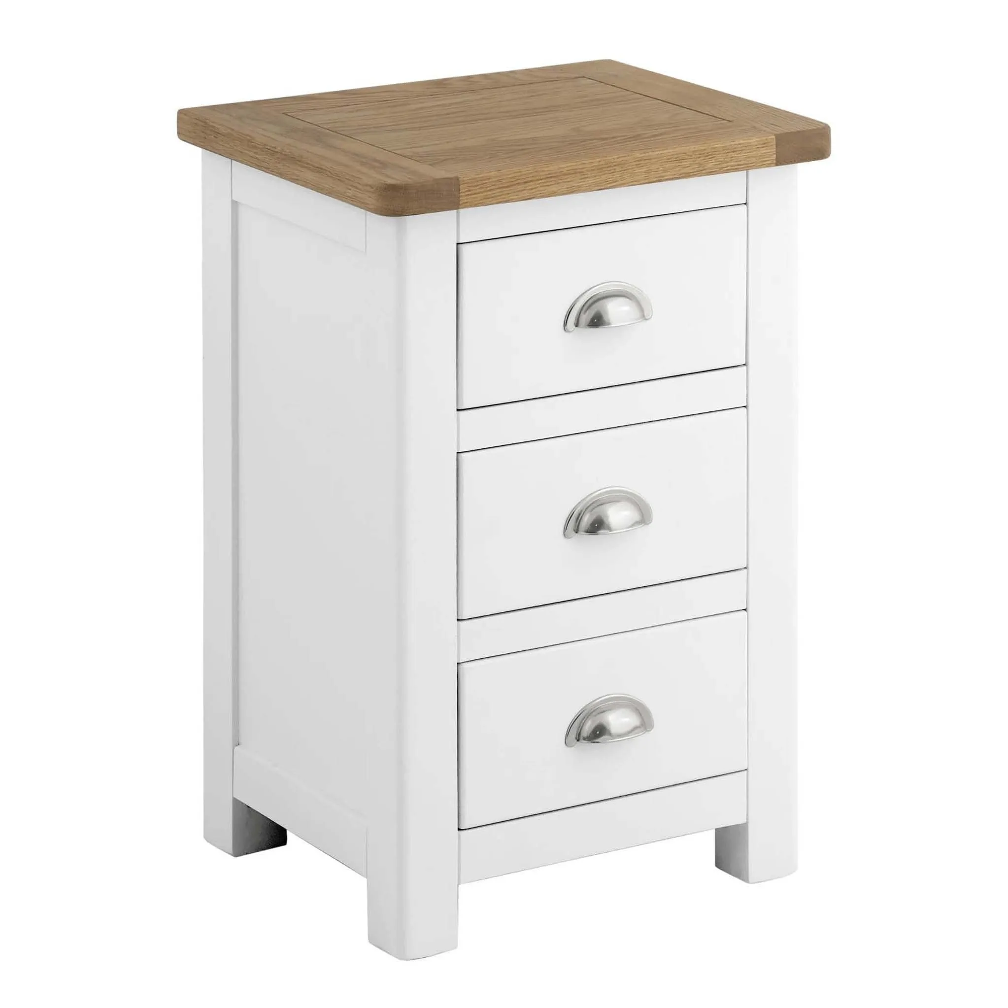 Padstow White Bedside Table