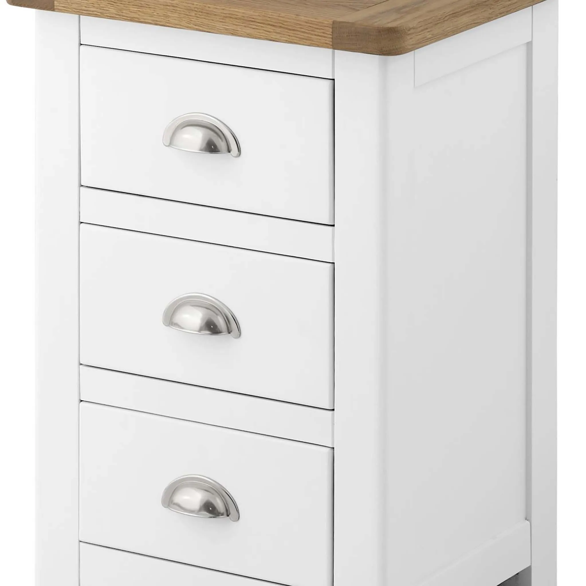 Padstow White Bedside Table