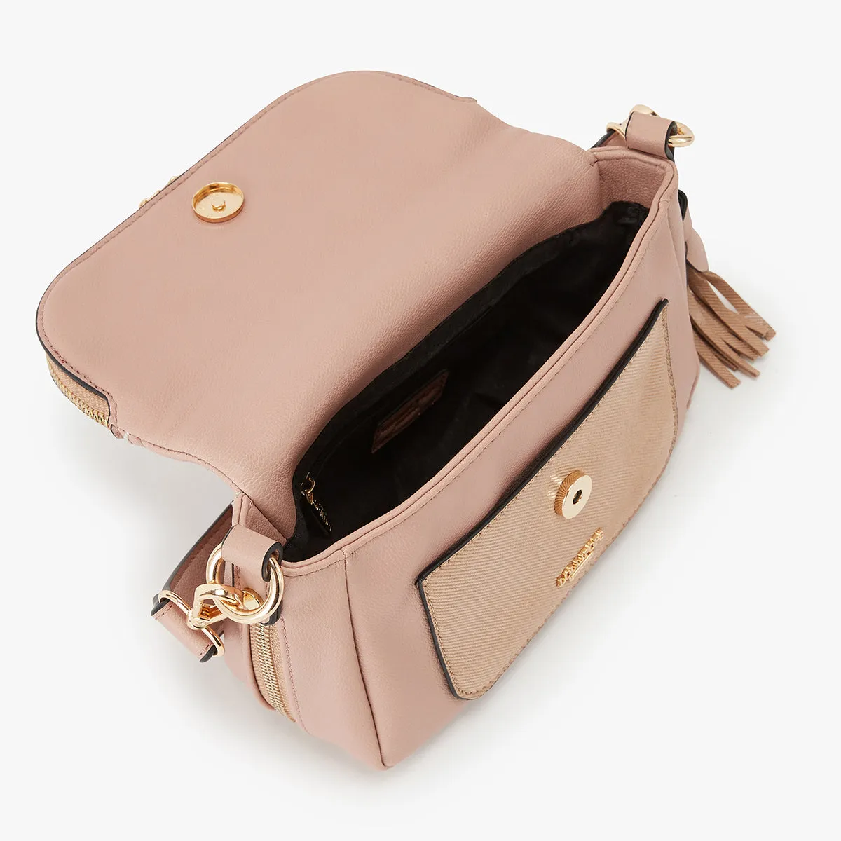 Petit sac bandoulière rose Kingston