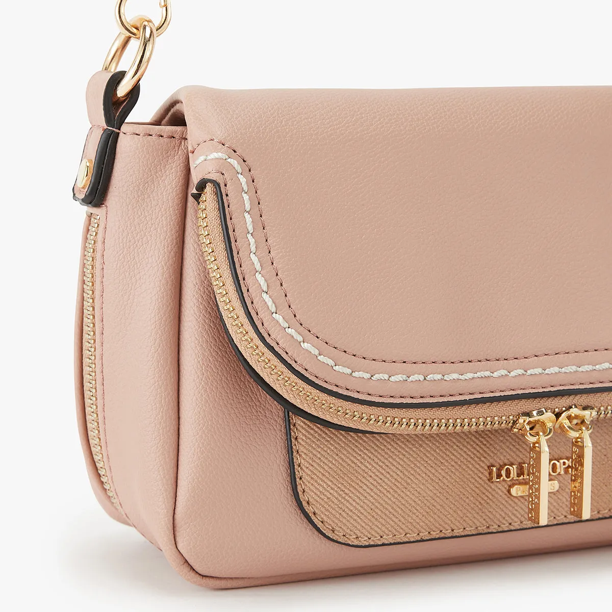 Petit sac bandoulière rose Kingston