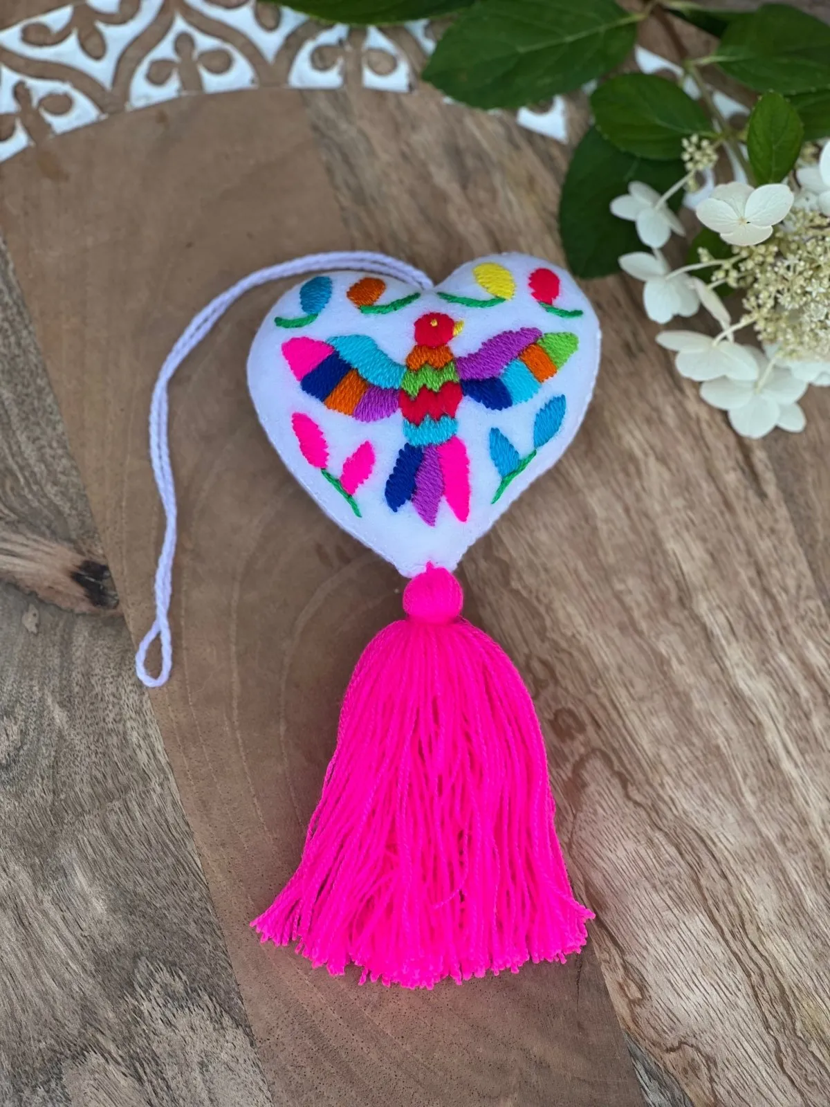 Pompon Otomi Keychain