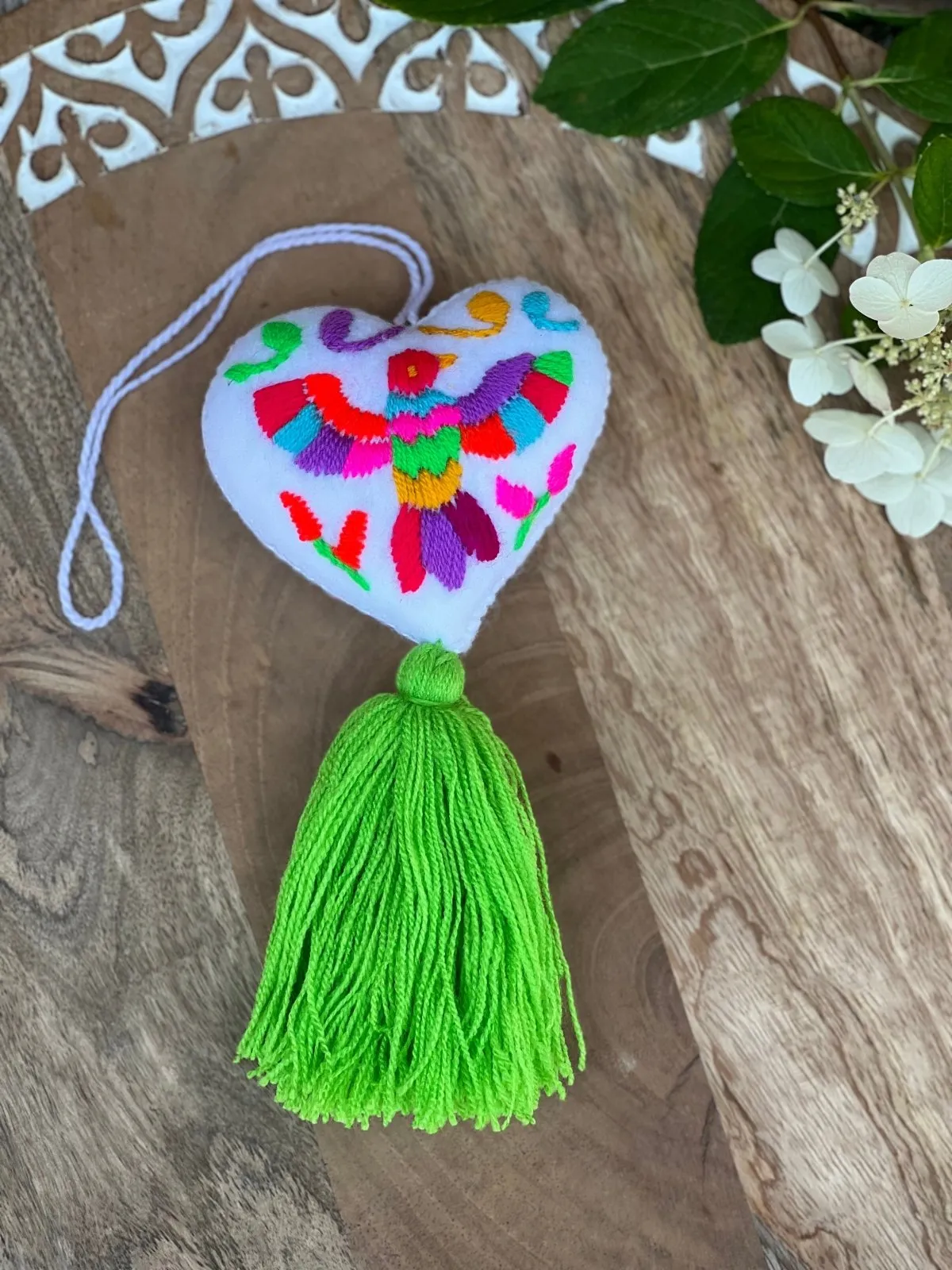 Pompon Otomi Keychain