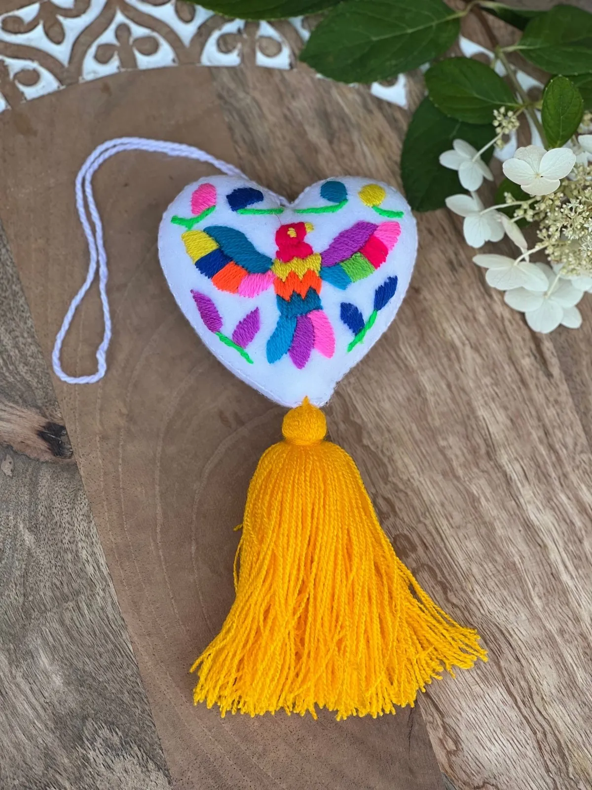 Pompon Otomi Keychain