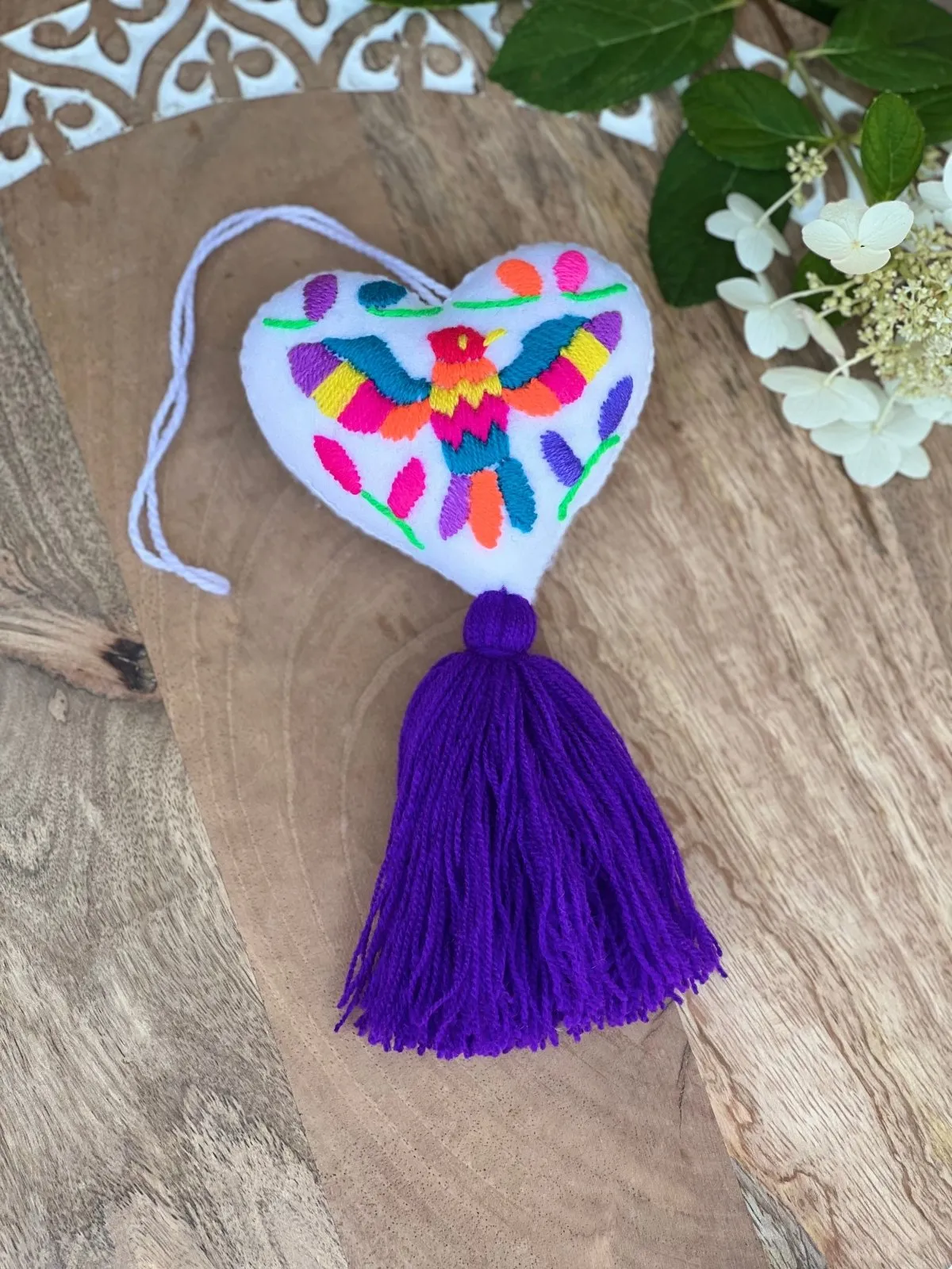 Pompon Otomi Keychain
