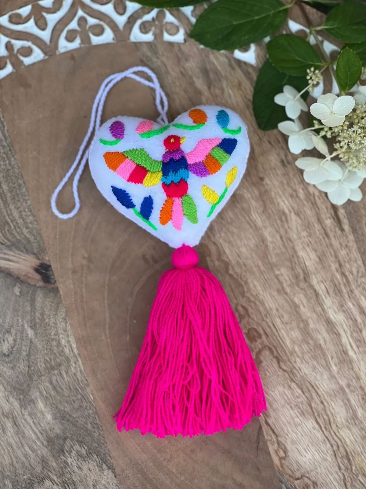 Pompon Otomi Keychain