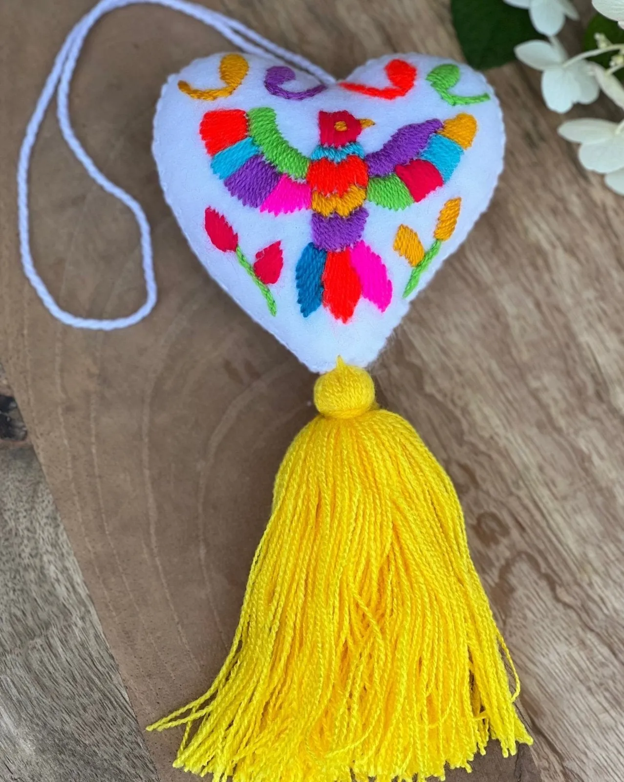 Pompon Otomi Keychain