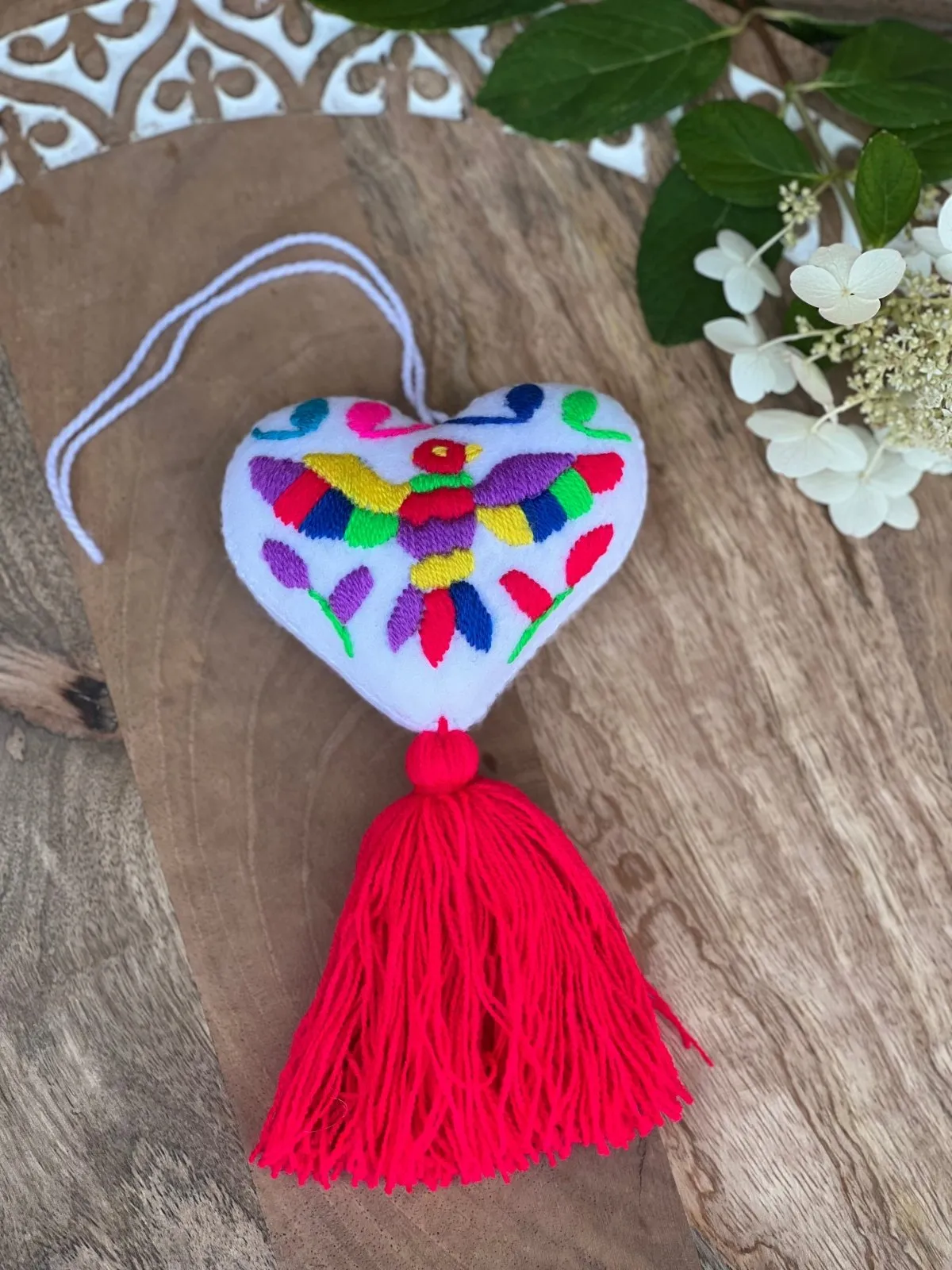 Pompon Otomi Keychain